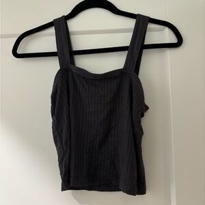American Eagle ribbed crop tank